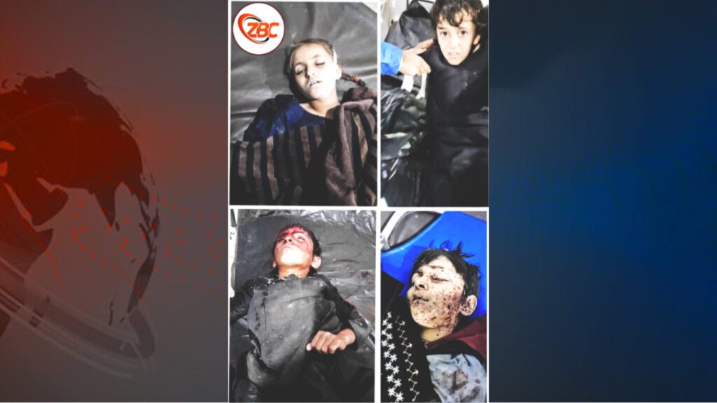 پاکستانی فوج افغانستان نا ہند پکتیا ٹی بمباری کرسا چار لس بندغ آتون اِرا چُناتے خلکنے و 16 ئے ٹپی کرینے۔ آئی ایچ آر ایف