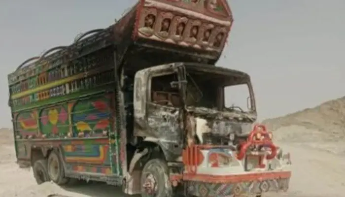 پنجگور ئٹی ناکہ بندی و لاری تیا جلہو کننگانے