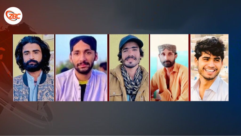 بلوچستان: پین 5 بندغ زوراکی ئٹ بیگواہ