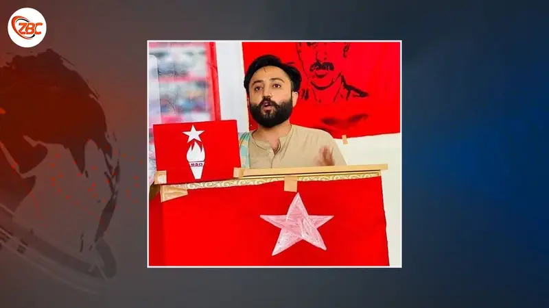 بی ایس او نا چیئرمین جیئند بلوچ اسہ وارس پدا زوراکی ئٹ بیگواہ کننگانے